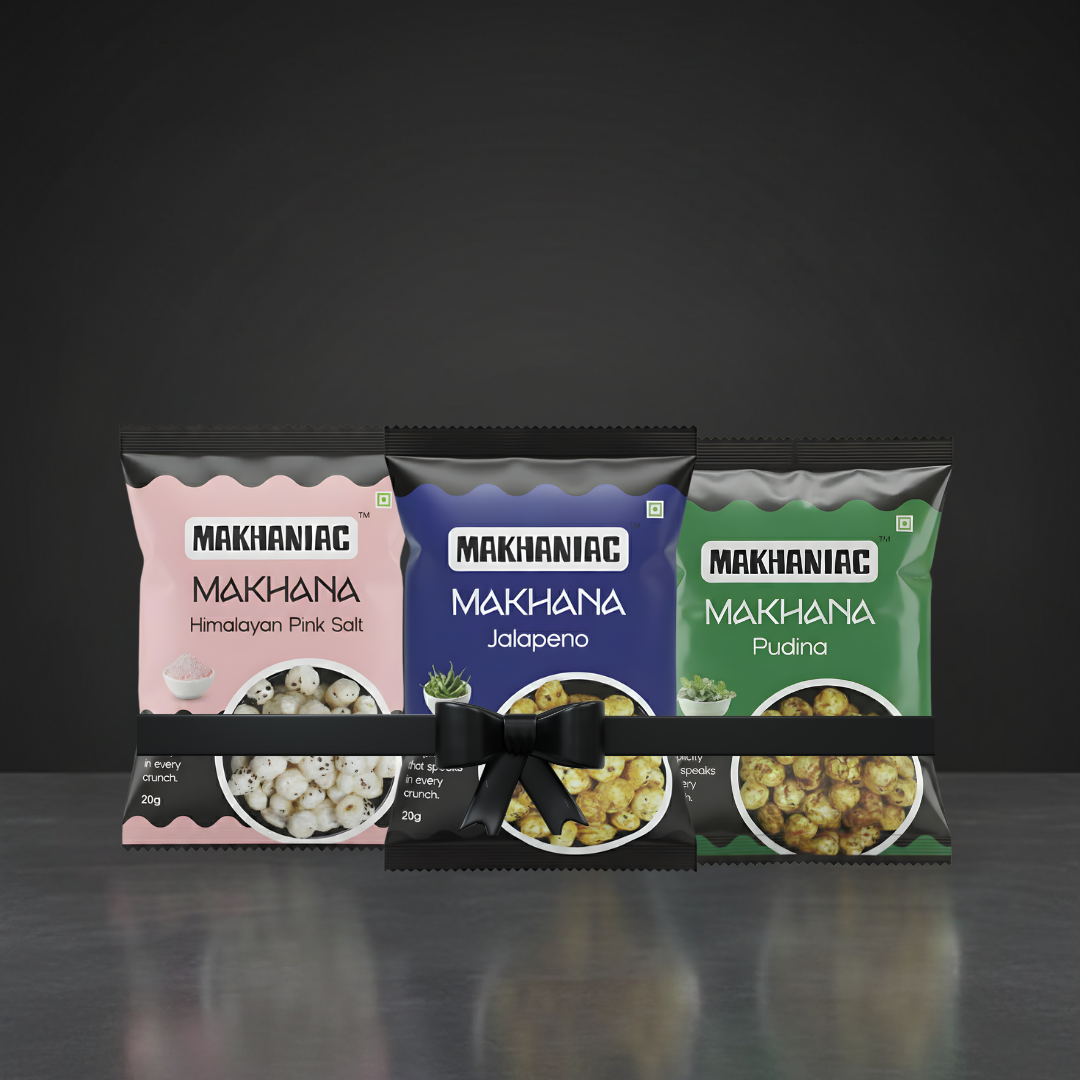 Flavour Fiesta Pack – Jalapeno + Pudina + Pink Salt Makhana