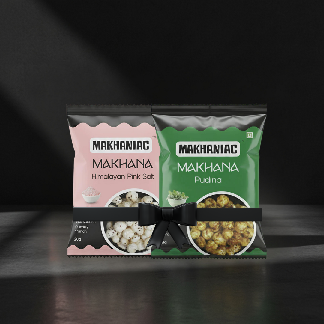Pudina + Pink Salt Makhana (Combo Pack of 2)